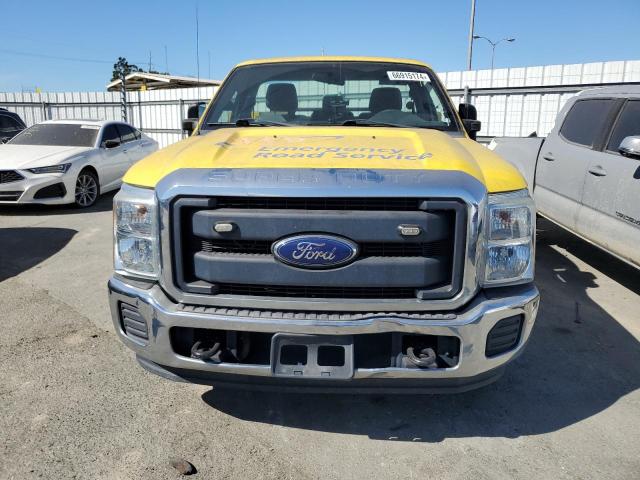 1FDBF2A67GEC18824 - 2016 FORD F250 SUPER DUTY YELLOW photo 5