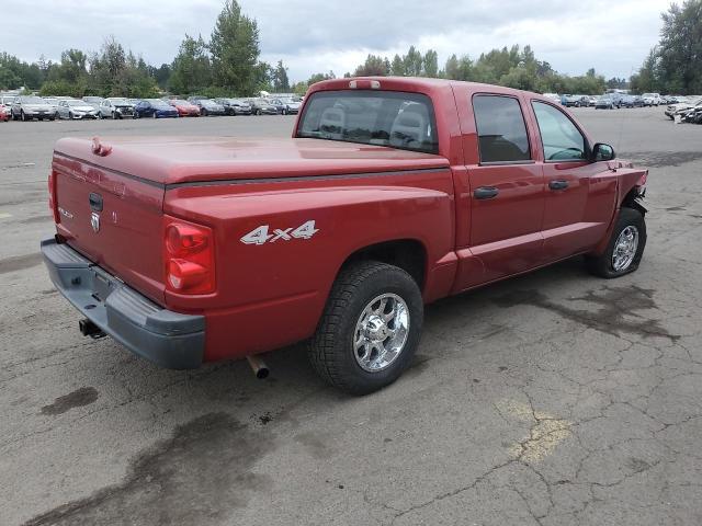 1D7HW28K47S121038 - 2007 DODGE DAKOTA QUAD RED photo 3