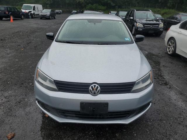 3VW2K7AJ7EM234950 - 2014 VOLKSWAGEN JETTA BASE SILVER photo 5