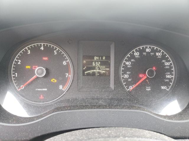 3VW2K7AJ7EM234950 - 2014 VOLKSWAGEN JETTA BASE SILVER photo 9