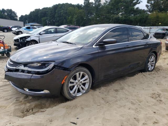 1C3CCCAB0FN622667 - 2015 CHRYSLER 200 LIMITED GRAY photo 1