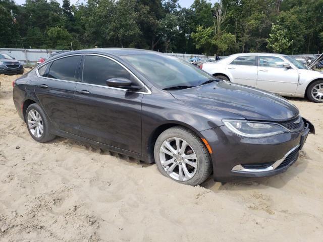 1C3CCCAB0FN622667 - 2015 CHRYSLER 200 LIMITED GRAY photo 4