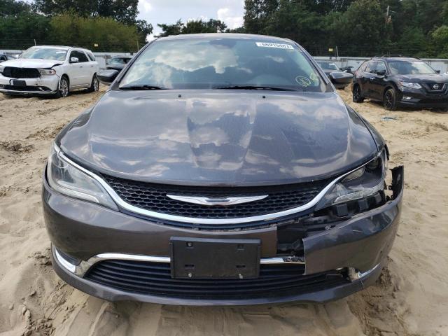 1C3CCCAB0FN622667 - 2015 CHRYSLER 200 LIMITED GRAY photo 5