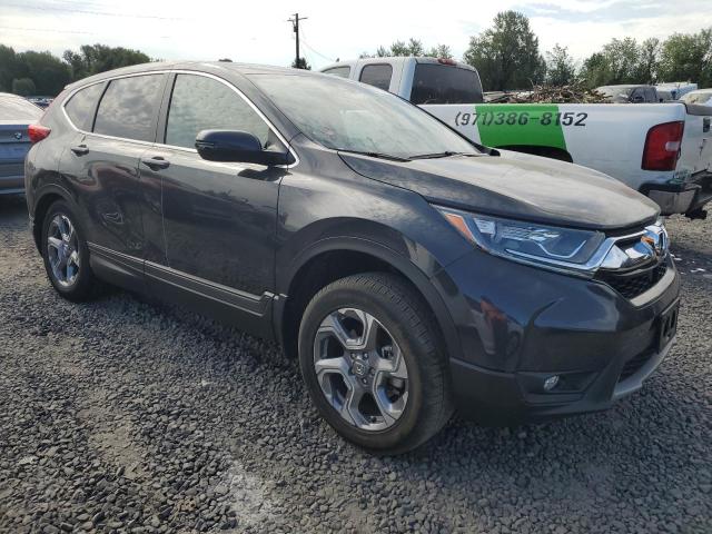 2HKRW2H80JH625837 - 2018 HONDA CR-V EXL Gris photo 4