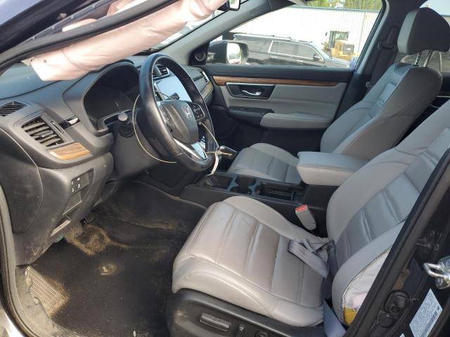 2HKRW2H80JH625837 - 2018 HONDA CR-V EXL Gris photo 7