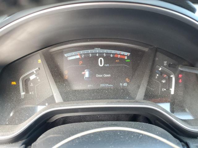 2HKRW2H80JH625837 - 2018 HONDA CR-V EXL Gris photo 9