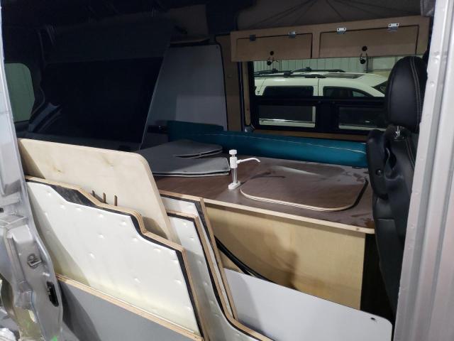 3C6LRVDG9NE121252 - 2022 RAM PROMASTER 2500 HIGH ვერცხლისფერი ფოტო 10