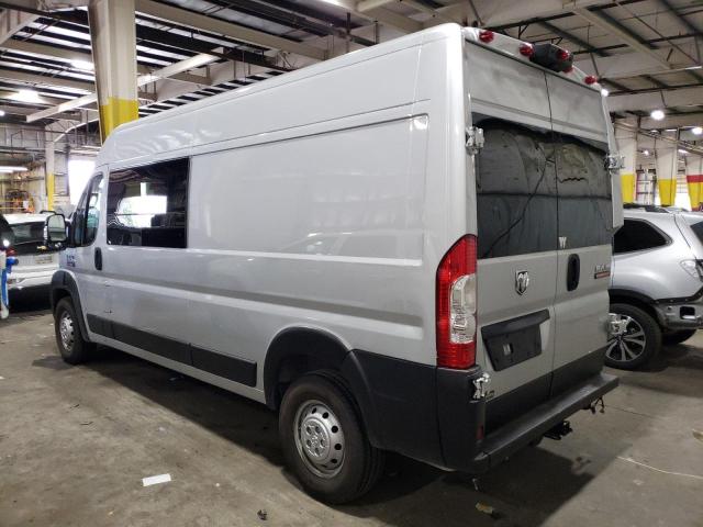 3C6LRVDG9NE121252 - 2022 RAM PROMASTER 2500 HIGH ვერცხლისფერი ფოტო 2