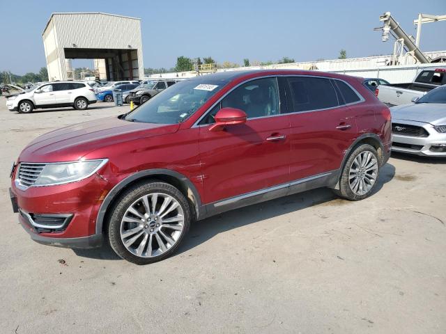 2LMTJ8LP2GBL38574 - 2016 LINCOLN MKX RESERVE MAROON photo 1