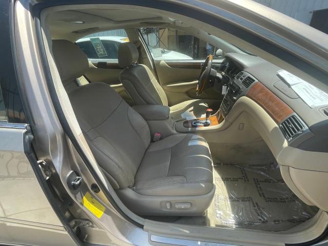 JTHBA30G055082387 - 2005 LEXUS ES 330 GOLD photo 5