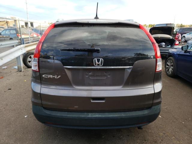 2HKRM3H77EH541622 - 2014 HONDA CR-V EXL GRAY photo 6