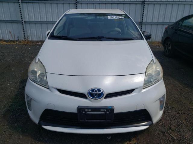 JTDKN3DU2D5682686 - 2013 TOYOTA PRIUS WHITE photo 5