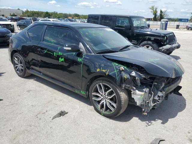 JTKJF5C7XE3087185 - 2014 TOYOTA SCION TC BLACK photo 4