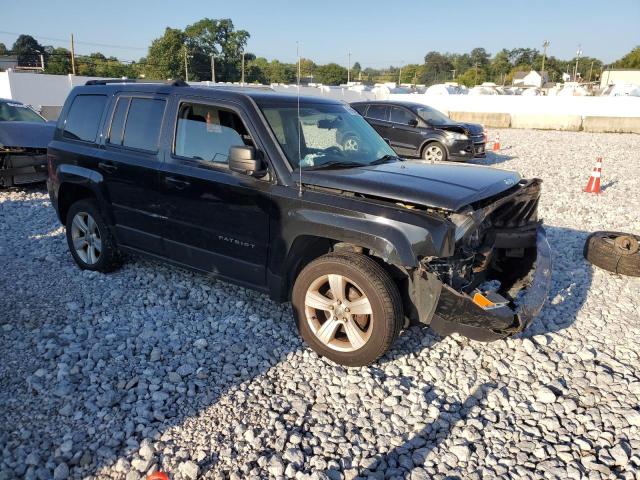 1C4NJRFB7ED588334 - 2014 JEEP PATRIOT LATITUDE BLACK photo 4