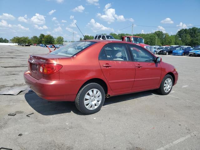 JTDBR32E030043895 - 2003 TOYOTA COROLLA CE Қызыл фото 3