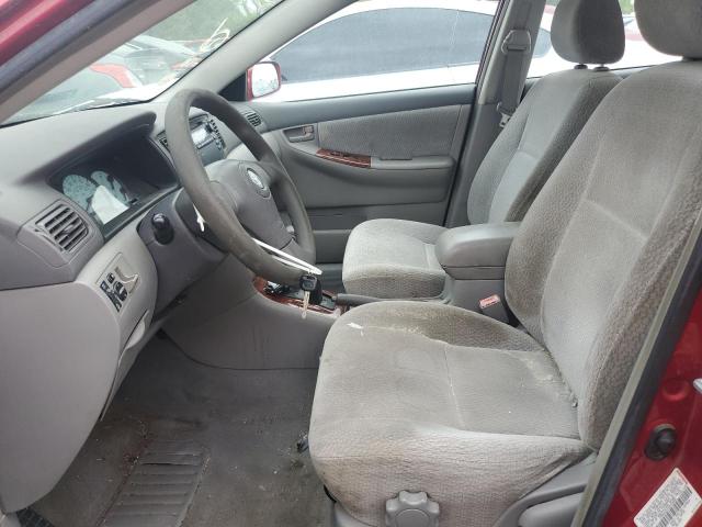 JTDBR32E030043895 - 2003 TOYOTA COROLLA CE Қызыл фото 7