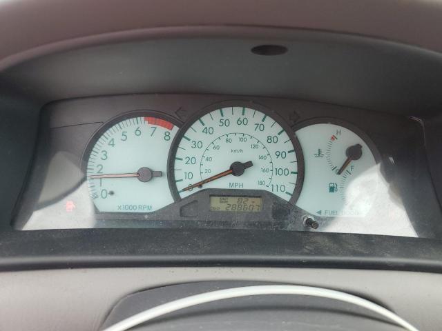 JTDBR32E030043895 - 2003 TOYOTA COROLLA CE Қызыл фото 9