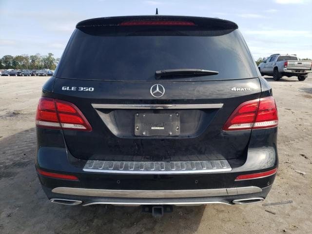 4JGDA5HB3HA955202 - 2017 MERCEDES-BENZ GLE 350 4MATIC BLACK photo 6