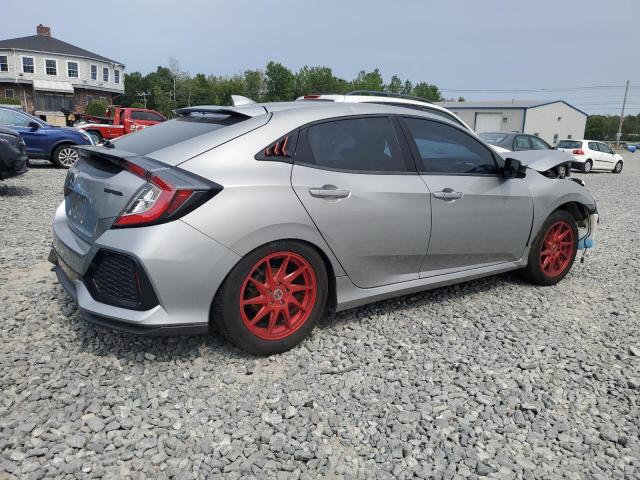 SHHFK7H8XJU401421 - 2018 HONDA CIVIC EXL SILVER photo 3