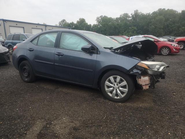 2T1BURHEXEC106891 - 2014 TOYOTA COROLLA L 蓝色 照片 4