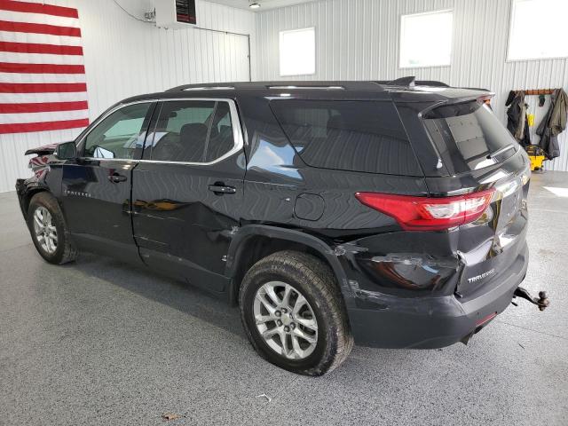 1GNERGKW5MJ256423 - 2021 CHEVROLET TRAVERSE LT 黑色 照片 2