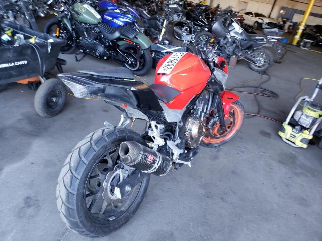 MLHPC4565H5400190 - 2017 HONDA CB500 F RED photo 4