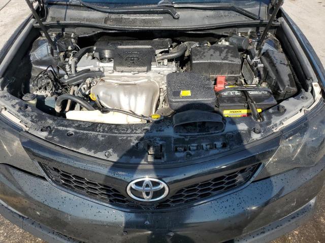 4T1BF1FK6CU059035 - 2012 TOYOTA CAMRY BASE BLACK photo 11