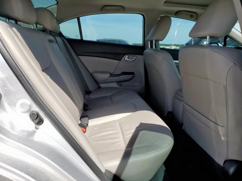 19XFB2F94DE066022 - 2013 HONDA CIVIC EXL SILVER photo 10