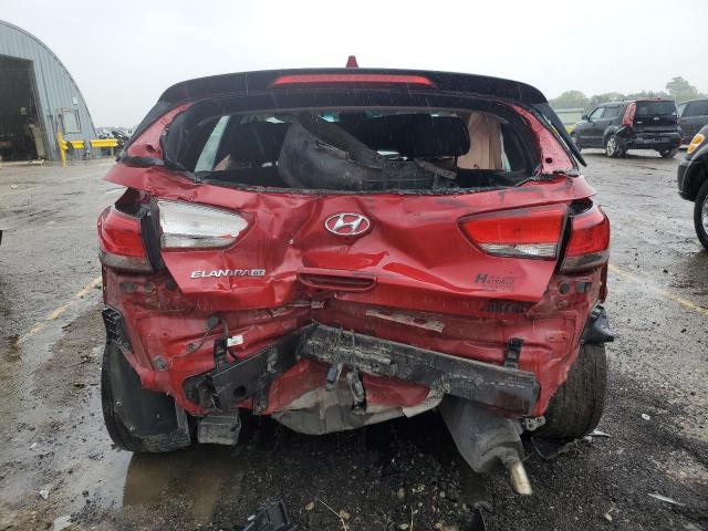 KMHH35LE4KU094681 - 2019 HYUNDAI ELANTRA GT RED photo 6