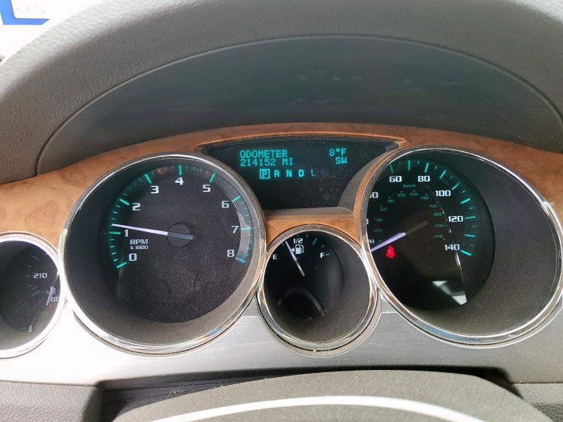 5GAKRBEDXBJ218807 - 2011 BUICK ENCLAVE CXL Ağ foto 9