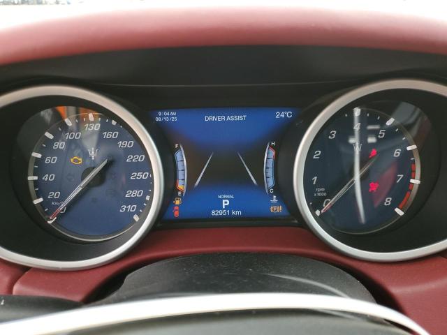 ZAM57YTS7K1315142 - 2019 MASERATI GHIBLI S Чорний фото 9