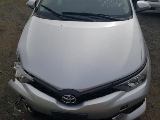 JTNKARJEXHJ536492 - 2017 TOYOTA COROLLA IM SILVER photo 11