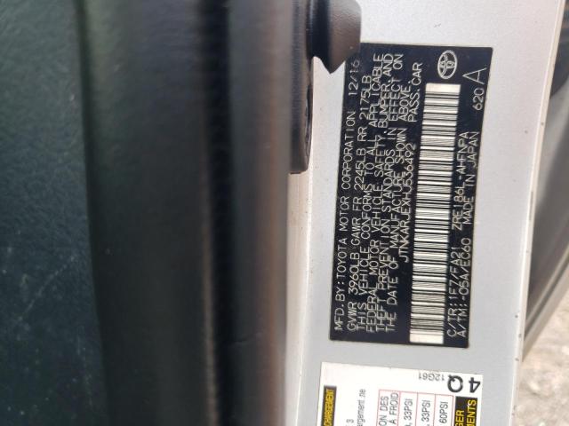 JTNKARJEXHJ536492 - 2017 TOYOTA COROLLA IM SILVER photo 12