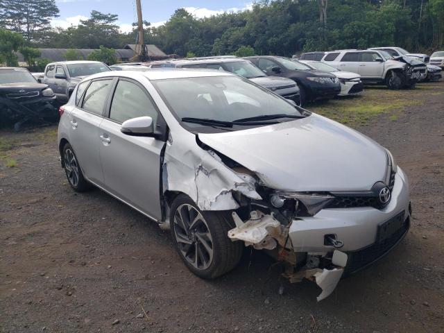 JTNKARJEXHJ536492 - 2017 TOYOTA COROLLA IM SILVER photo 4