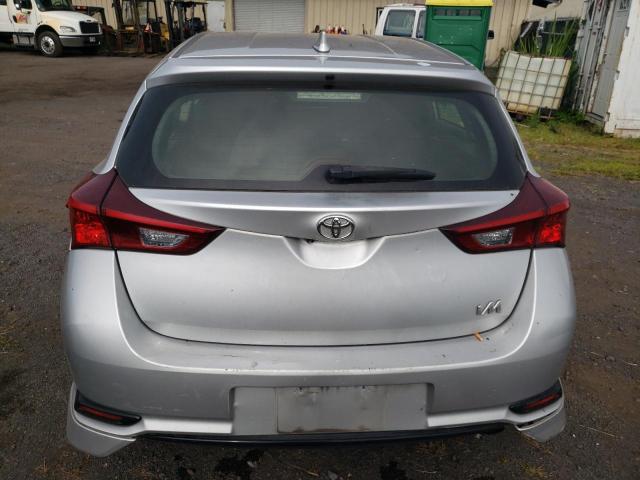 JTNKARJEXHJ536492 - 2017 TOYOTA COROLLA IM SILVER photo 6