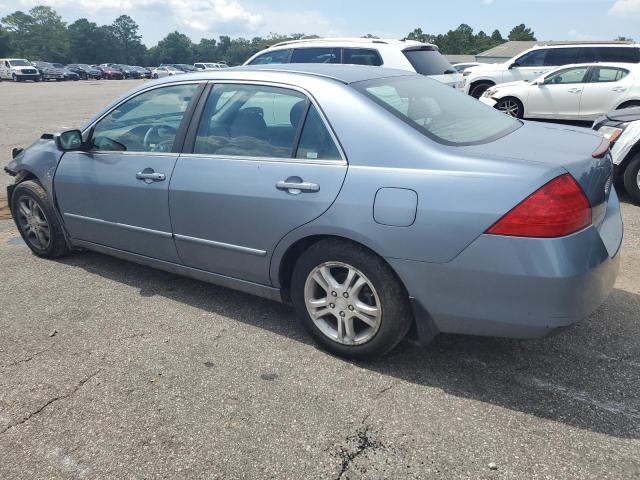 1HGCM56787A095206 - 2007 HONDA ACCORD EX BLUE photo 2