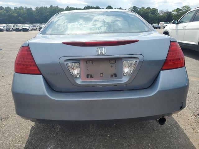 1HGCM56787A095206 - 2007 HONDA ACCORD EX BLUE photo 6