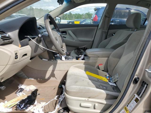 4T1BE46K59U274290 - 2009 TOYOTA CAMRY BASE GOLD photo 7