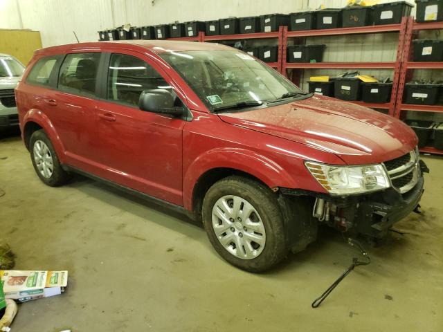 3C4PDCAB5FT659773 - 2015 DODGE JOURNEY SE RED photo 4