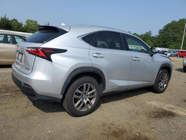 JTJBJRBZ5F2010555 - 2015 LEXUS NX 300H SILVER photo 3