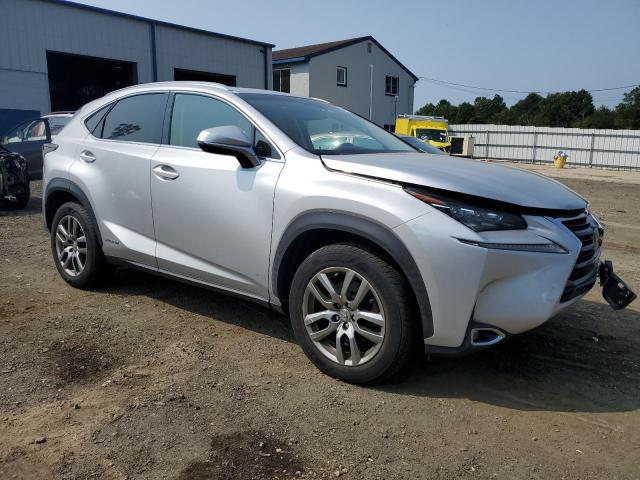 JTJBJRBZ5F2010555 - 2015 LEXUS NX 300H SILVER photo 4