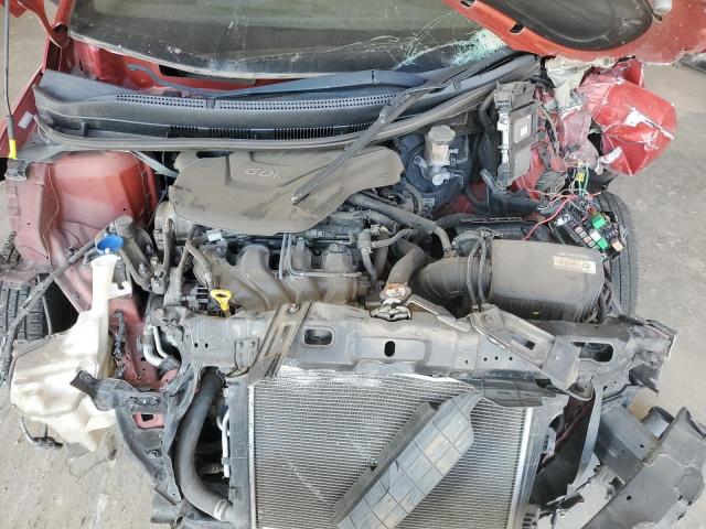 KMHCT4AE5GU053894 - 2016 HYUNDAI ACCENT SE RED photo 11