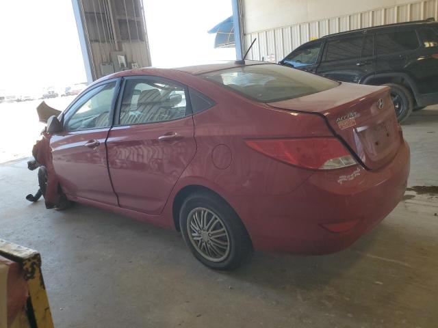 KMHCT4AE5GU053894 - 2016 HYUNDAI ACCENT SE RED photo 2
