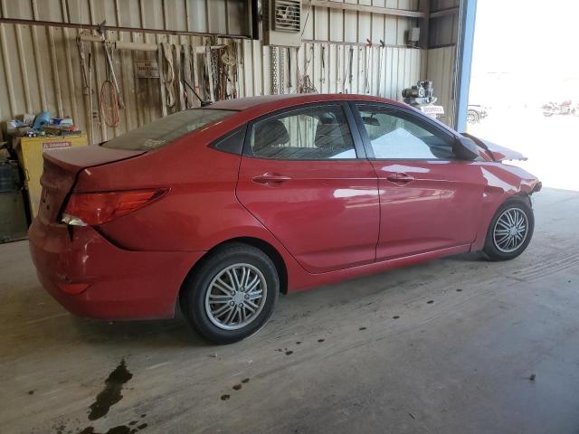 KMHCT4AE5GU053894 - 2016 HYUNDAI ACCENT SE RED photo 3