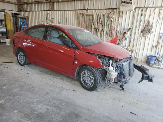 KMHCT4AE5GU053894 - 2016 HYUNDAI ACCENT SE RED photo 4