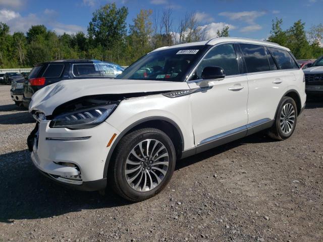 5LM5J7XC5MGL16219 - 2021 LINCOLN AVIATOR RESERVE WHITE photo 1