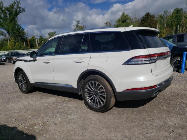 5LM5J7XC5MGL16219 - 2021 LINCOLN AVIATOR RESERVE WHITE photo 2