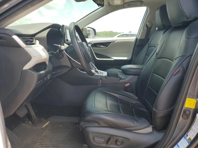 2T3P1RFV9MW167381 - 2021 TOYOTA RAV4 XLE GRAY photo 7