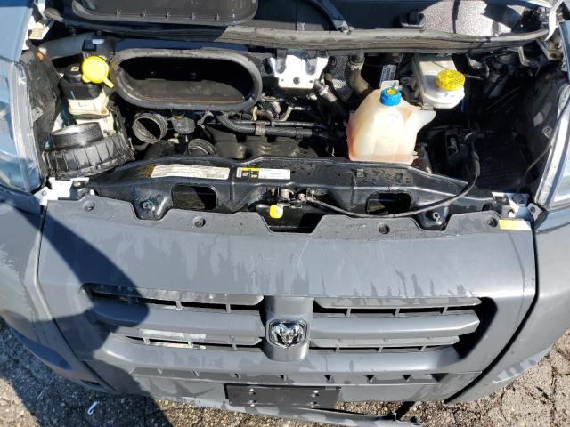 3C6TRVDG6JE160553 - 2018 RAM PROMASTER 2500 HIGH BLUE photo 12