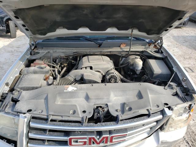 1GTR1VE0XCZ116171 - 2012 GMC SIERRA C1500 SLE SILVER photo 11